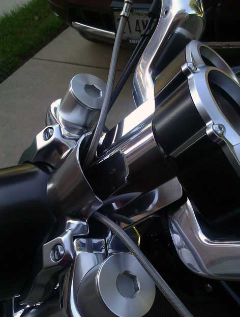 v rod risers